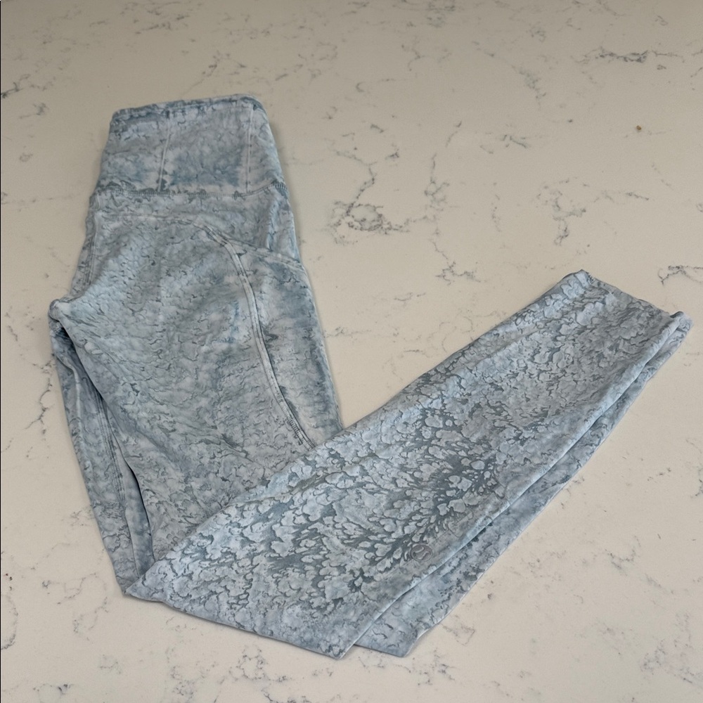 Lululemon printed leggings with side pockets - 2